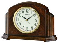 Seiko - Wood Quartz Table Clock QXE043B