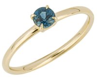 Gecko - 9CT, Sapphire Set, Yellow Gold - RING GR625L