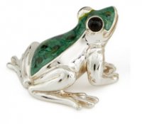 Saturno - Frog Size 2, Sterling Silver Ornament ST10-2