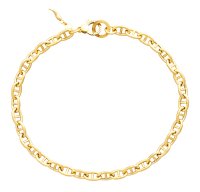 Giovanni Raspini - Marina Link, Yellow Gold Plated Necklace 12016