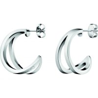 Calvin Klein Stainless Steel Drop Stud Earrings Kj5qme000100 Guest And Philips