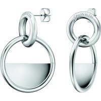 Calvin Klein Stainless Steel Drop Stud Earrings Kj5qme000100 Guest And Philips