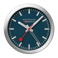 Mondaine - Alarm , Aluminium - Clock, Size 125mm A997MCAL46SBV