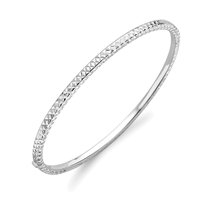 Guest and Philips - 9CT, White Gold Bangle BN337