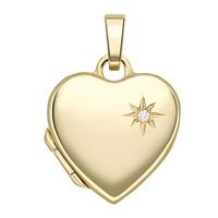 Guest and Philips - Yellow Gold 9ct Heart Locket LK231