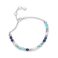 Kit Heath - Coast Tumble, Sterling Silver Bracelet 70177lmgp