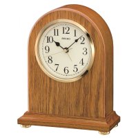 Seiko - Mantle, Wood Quartz Clock QHE031B