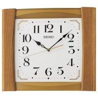 Seiko - Wood Quartz Wall Clock QXA827B