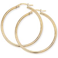 Guest and Philips - Yellow Gold 9ct Hoops E553