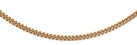 Unique - Yellow Gold Plated Necklace LAK-233-50CM