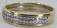 Antique Guest and Philips - Diamond Set, Yellow Gold - White Gold - Half Eternity Ring R5499