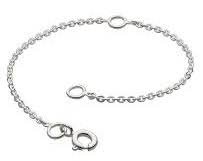 Kit Heath - Extender, Rhodium Plated - Sterling Silver - Chain, Size 4" KHEXT4RP