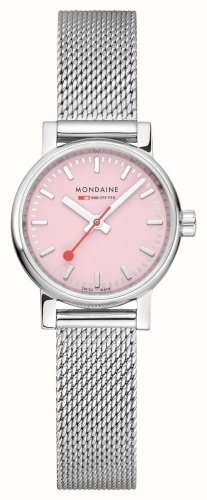 Mondaine - EVO2, Stainless Steel Petite Mesh Watch MSE26130SM