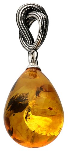 Guest and Philips - Amber Set, Sterling Silver - Oxi Twist Droplet H5830-S