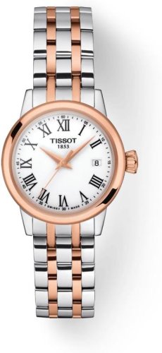 Tissot - CLASSIC LADY DREAM, Stainless Steel - Rose Gold Plated - WATCH, Size 28MM T1292102201300