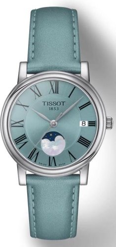 Tissot - CARSON PREMIUM LAD MOON PHASE, Stainless Steel - WATCH, Size 32MM T1222231635300