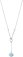 Georg Jensen - Savannah, Blue Topaz Set, Sterling Silver - Silver Pendant - 10009395