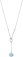 Georg Jensen - Savannah, Blue Topaz Set, Sterling Silver - Silver Pendant - 10009395