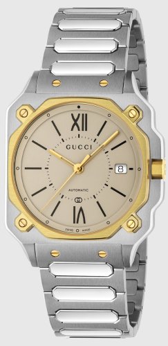 Gucci - G-Flat, Stainless Steel Quartz Watch YA166403