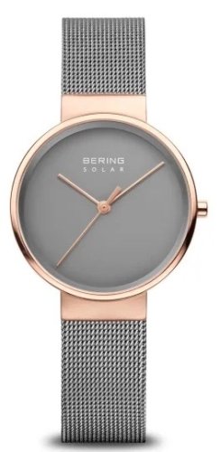 Bering - Slim Solar , Stainless Steel Quartz Watch 14331-369