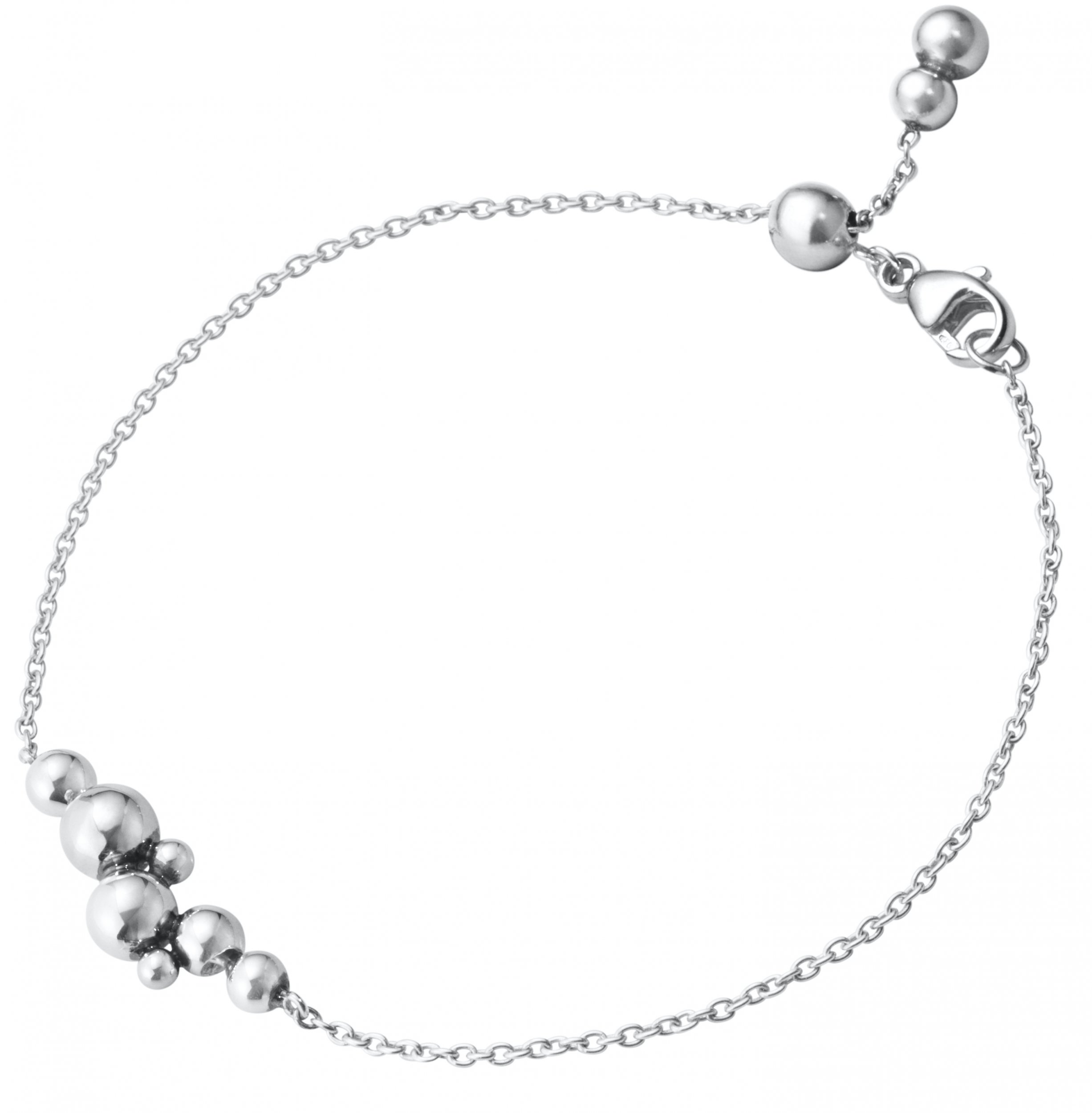 Georg Jensen - Grape, Sterling Silver Chain Bracelet 20001205 | Guest ...