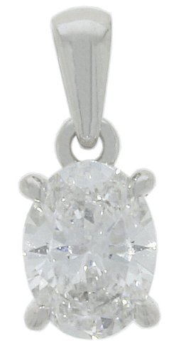 Guest and Philips - Lab Grown Diamond Set, White Gold - 9ct D80pt 1st Pendant 09CIDI96302