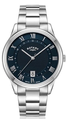 Rotary - Dress, Stainless Steel - Quartz Watch, Size 40.5mm GB05390-66