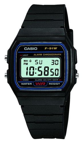 Casio - Original, Resin Digital Watch F-91W-1XY