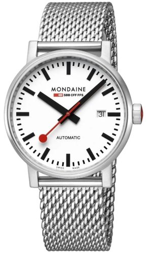 Mondaine - Classic, Stainless Steel Quartz Watch A6583032380SBJ