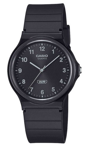 Casio - Resin Analogue Watch MQ-24B-1BEF