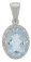 Guest and Philips - AQUAMARINE, Diamond Set, White Gold - PENDANT 09CIDG83859