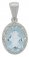 Guest and Philips - AQUAMARINE, Diamond Set, White Gold - PENDANT 09CIDG83859