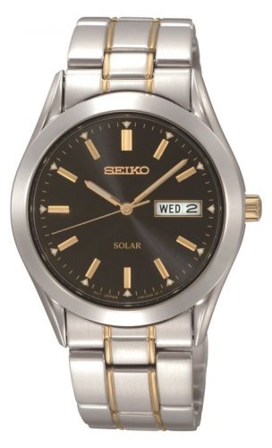 Seiko - Stainless Steel Solar Watch - SNE047P9