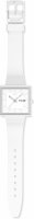 Swatch - What If All White, Plastic/Silicone Quartz Watch SO34W700