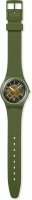 Swatch - Thru The Greenery, Plastic/Silicone Quartz Watch SO28G110