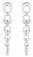 Georg Jensen - Offspring, Sterling Silver Drop Earring 20001004