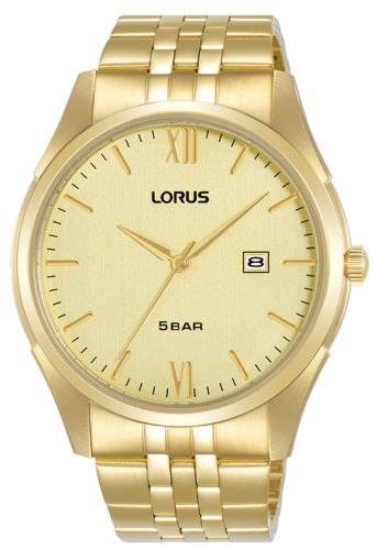 Lorus - Yellow Gold Plated Watch RH990PX9