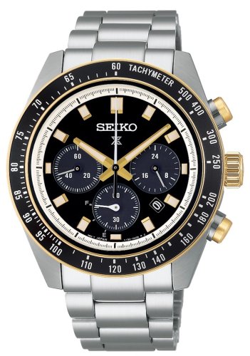 Seiko - Prospex , Stainless Steel Circuit Race Solar Speedtimer Chrono Watch SSC941P1