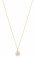 Georg Jensen - Daisy, Diamond .05ct Set, Sterling Silver - Enamel - Pendant Necklace, Size 18