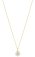 Georg Jensen - Daisy, Diamond .05ct Set, Sterling Silver - Enamel - Pendant Necklace, Size 18