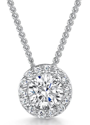 Jools - Cubic Zirconia Set, Sterling Silver - Necklace kpn3945