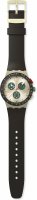 Swatch - Obsidian Ink, Plastic/Silicone Chrono Quartz Watch SUST402