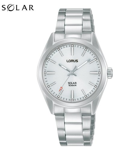 Lorus - Stainless Steel Solar Watch RY503AX9