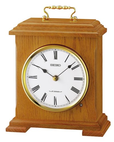 Seiko - Mantel, Wood Musical Clock QXW252B