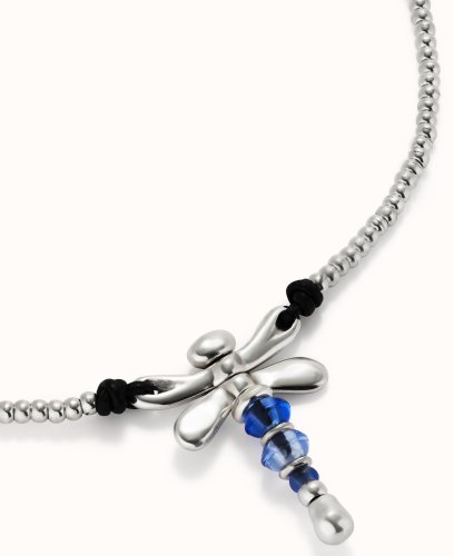 Uno de 50 - SER REBELDE, Silver Plated NECKLACE COL1961AZUMTL0U