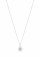 Georg Jensen - Daisy, White Enamel and Sterling Silver Necklace