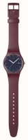 Swatch - Burgundy Berry, Plastic/Silicone Quartz Watch SO29R707