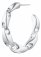 Georg Jensen - Reflect, Sterling Silver Large Chain Single Ear Hoop Right 20001513