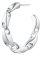 Georg Jensen - Reflect, Sterling Silver Large Chain Single Ear Hoop Right 20001513