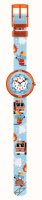 Swatch - Fire Stopper, Plastic/Silicone Quartz Watch FBNP218